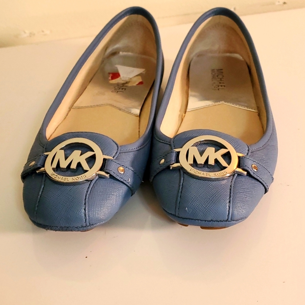 Michael Kors Blue Flats, Shoes  Size 8 M